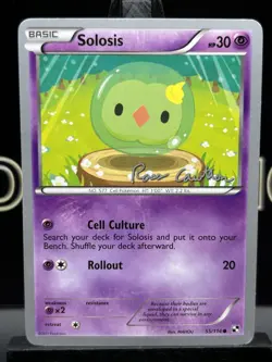Solosis 55/114 WORLD CHAMPIONSHIPS Common 2011 Nintendo Pokemon Card LP - Image 3