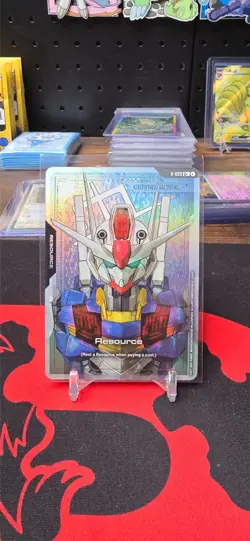Gundam Card Game-Resource (Gundam Aerial) R-009 C+ NM - Image 1