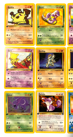 Pokemon TCG Team Rocket 1st Edition Vintage Card Lot - 12 Cards - Image 2
