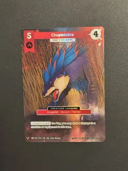Chupacabra Alt Art Metazoo 2025 Base Set MZ1 227/214 Alternate Art Card - Image 1