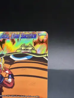 SS Son Goku Final Sacrifice BT17-093 SR Foil Dragon Ball Super Card Game NM - Image 4