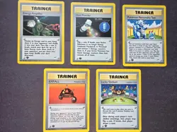 Pokemon TCG Neo Destiny 105 Trainer 1st Ed. Lot of 5 NM Cards - Image 1