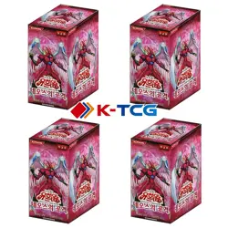 4 x Yugioh Cards "Strike of Neos" Booster Box STON-KR Korean Ver - Image 1