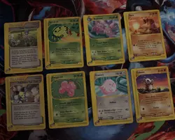 Pokemon Cards Aquapolis 8 Card Lot - LP/MP - Cubone, Chansey, Onix, Spinarak - Image 1