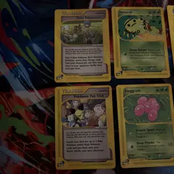 Pokemon Cards Aquapolis 8 Card Lot - LP/MP - Cubone, Chansey, Onix, Spinarak - Image 2