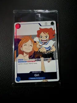 Girl (OP14 Release Event Winner) P-096 One Piece Promotion Cards Foil - Image 1