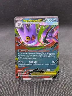 Pokemon card phantasmal flames Mega Gengar EX 056/094 NM - Image 1