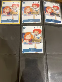 Girl (OP14 Release Event Winner) P-096 One Piece Promotion Cards Foil - Image 1