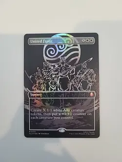 Magic The Gathering Avatar The Last Airbender United Front #0331 Borderless Foil - Image 1