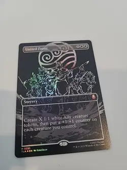 Magic The Gathering Avatar The Last Airbender United Front #0331 Borderless Foil - Image 2
