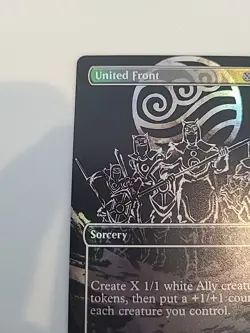 Magic The Gathering Avatar The Last Airbender United Front #0331 Borderless Foil - Image 4