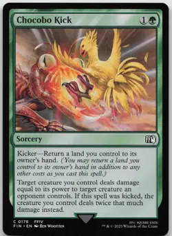 Chocobo Kick C FINAL FANTASY 178 NM - Image 1