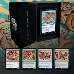 Magic The Gathering Secret Lair Full Sleeves The Tattoo Pack Factory Sealed - Image 1