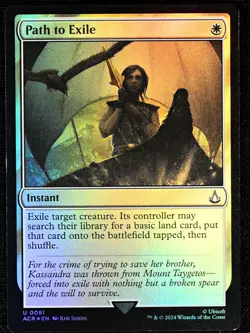 Magic TCG - Assassin's Creed - Path to Exile - 81 - Uncommon - Foil NM - Image 1