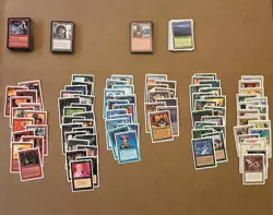 Magic The Gathering: Vintage Lot of 250 (5th Ed, Ice Age, Stronghold, Lands...) - Image 5