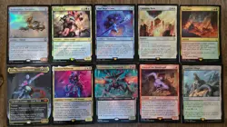 MTG Magic the Gathering Collection Lot 100 Rares/Mythics w/ 30 Foils NM #119 - Image 1