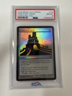 2004 MTG DARKSTEEL FORGE FOIL PSA 8 NM-MT - Image 1