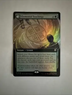 Elemental Teachings (Extended Art Foil) #0378 Avatar: The Last Airbender (TLA) - Image 1