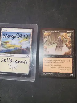MTG Harbinger of Night Mirage NM/EX - Image 3