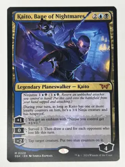Kaito, Bane of Nightmares M Duskmourn: House of Horror 220 NM - Image 1