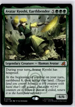Avatar Kyoshi, Earthbender Avatar: The Last Airbender: Eternal-Legal Regular NM - Image 1