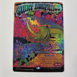 Giant Adephage Foil Secret Lair: Buggin' Out MTG Magic Borderless - Image 1