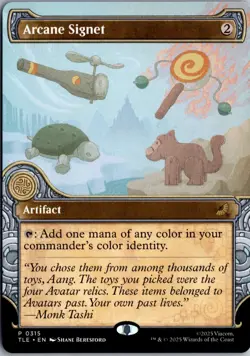 Arcane Signet (Showcase) P Avatar: The Last Airbender Eternal-Legal 315 NM Magic - Image 1