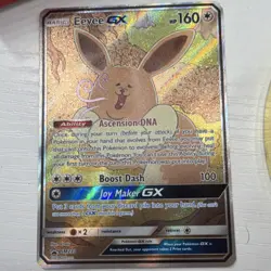 Pokemon The Pokemon Company Eevee GX SM233 Sun & Moon Promo Full Art Holo Card - Image 1