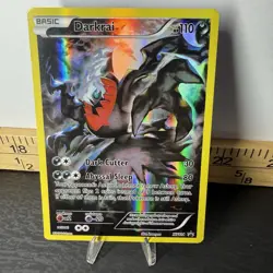 Darkrai XY114 Black Star Promos Pokemon TCG Full Art LP+ - Image 1