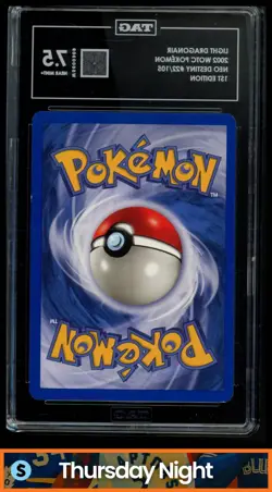 2002 POKEMON NEO DESTINY 1ST EDITION #22/105 LIGHT DRAGONAIR TAG 7.5 - Image 2