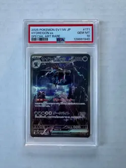 Pokemon PSA 10 Hydreigon ex 171/086 Japanese SV11W White Flare Special Art Rare - Image 1