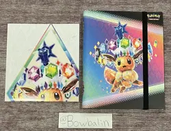 Pokemon - Prismatic Evolutions : Binder And Poster Collection Set - Brand New ! - Image 1