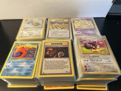 Huge Bulk Lot of 600+ Jungle, Fossil, Base Pokemon Cards Vintage 1999 WOTC NM+ - Image 1
