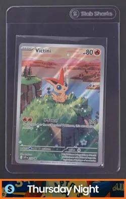 2023 POKEMON SV BLACK STAR PROMOS - SVP EN #208 VICTINI ILLUSTRATION COLLECTION - Image 1