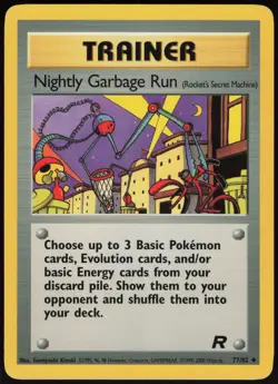 Nightly Garbage Run 77/82 Uncommon Team Rocket Pokemon - Image 1