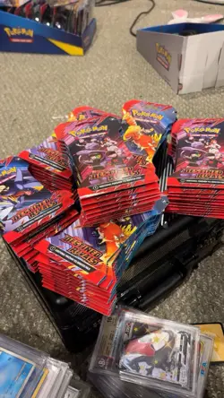 Pokemon Destin Rivals Sleeved Booster Pack -70 Packs. Factory sealed! - Image 1