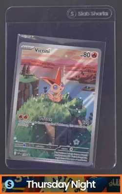 2023 POKEMON SV BLACK STAR PROMOS - SVP EN #208 VICTINI ILLUSTRATION COLLECTION - Image 1