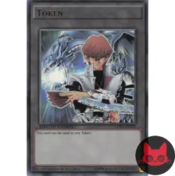Yugioh Kaiba & Blue-Eyes White Dragon Token LDK2-EN102 Ultra Rare Limited Ed NM - Image 1