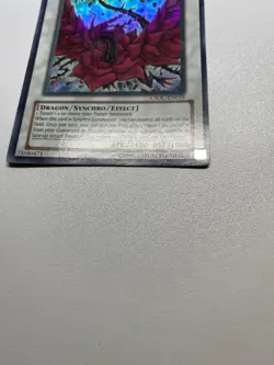 Yugioh Black Rose Dragon Unlimited Ultra Rare CSOC-EN039 MP - Image 2