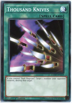 Yugioh - Thousand Knives LEDD-ENA19 1st Edition - Legendary Dragon Decks - Image 1