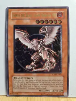 Horus the Black Flame Dragon LV6 (UTR) SOD-EN007 Soul of the Duelist Unlimited - Image 1