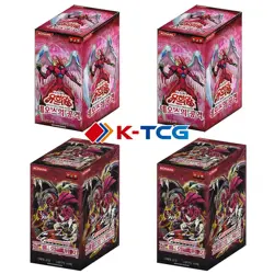 4x Korean Yugioh Booster Box: 2 Strike of Neos STON + 2 Crimson Crisis CRMS - Image 1