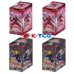4x Korean Yugioh Booster Box: 2 Strike of Neos STON + 2 Invasion of Chaos IOC - Image 1
