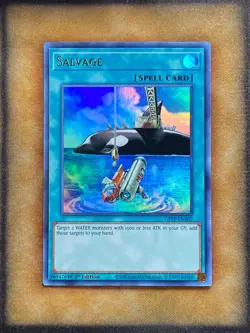 Yugioh Salvage GFTP-EN107 Ultra Rare 1st Ed NM - Image 1