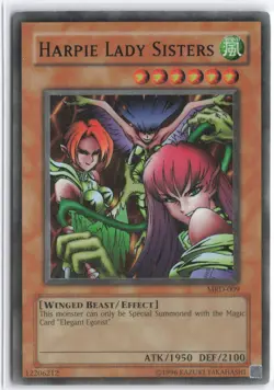 Yugioh - Harpie Lady Sisters MRD-009 Unlimited - Metal Raiders - Image 1