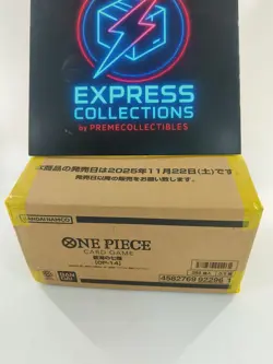 IN STOCK One Piece OP-14 Seven Heroes of the Blue Booster Case Sealed Japanese - Image 1