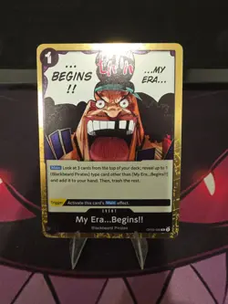 My Era Begins!! OP09-096 R Foil One Piece TCG Emperors In The New World NM - Image 1