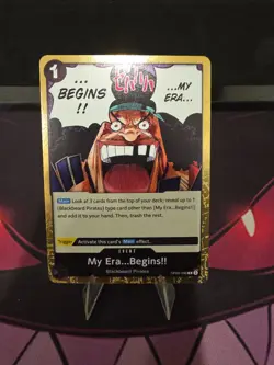 My Era Begins!! OP09-096 R Foil One Piece TCG Emperors In The New World NM - Image 3