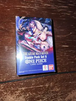 One Piece TCG: Double Pack Set 9 The Azure Sea's Seven OP-14 In Hand Quick Ship! - Image 1