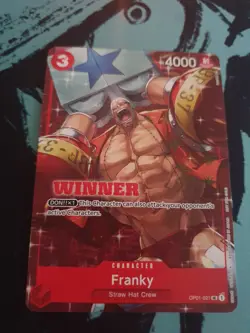 Franky 'WINNER' UC OP01-021 ONE-PIECE! - Image 1